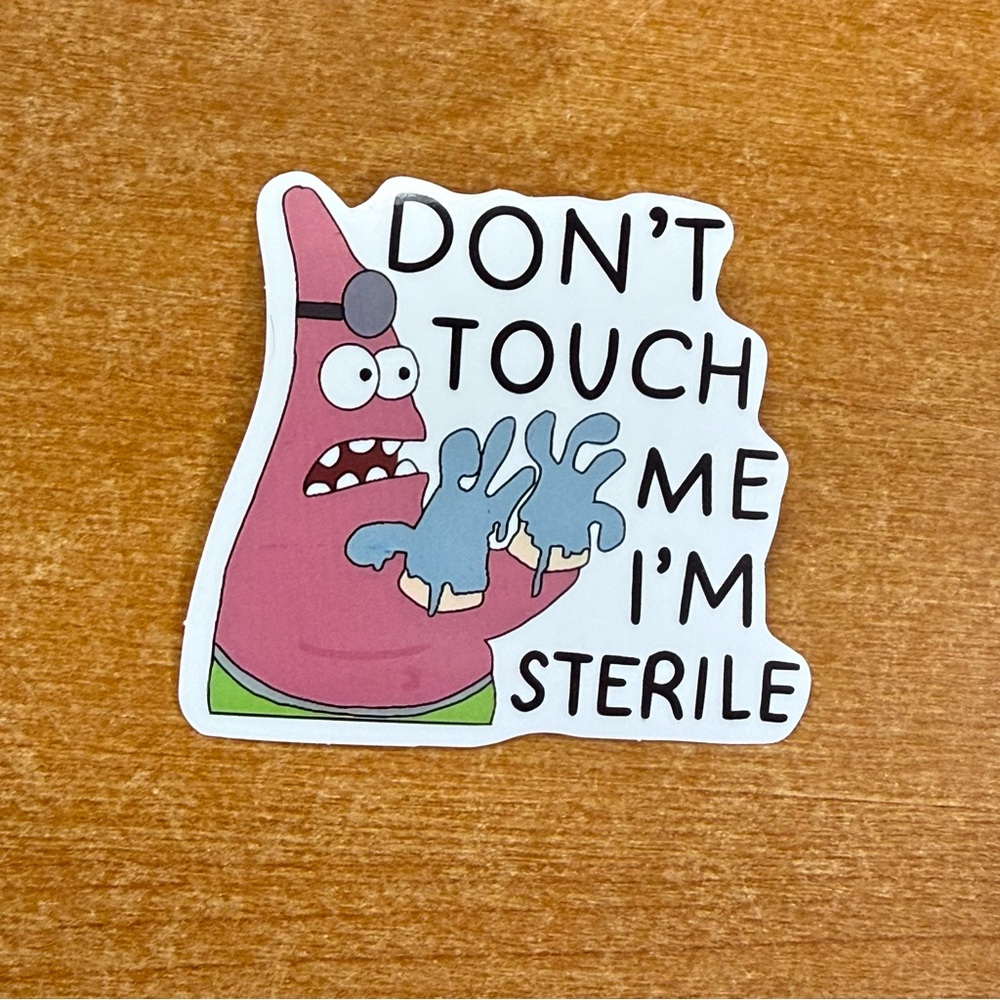 Funny Cartoon Sticker‎